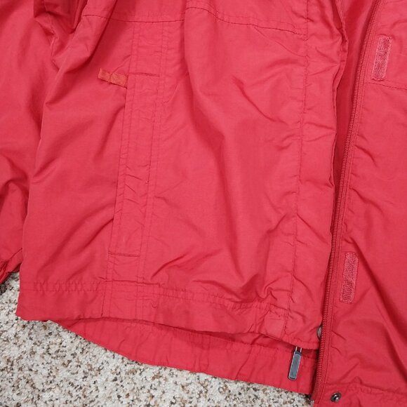 3161 Size XL S & B Active Hooded Rain Jacket In Red - Picture 2 of 12